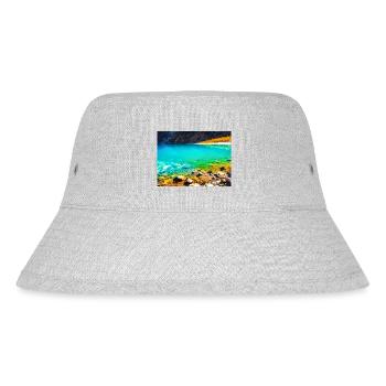 HERBST SEE - Stanley/Stella recycelter Bucket Hat - Grau meliert - Vorne