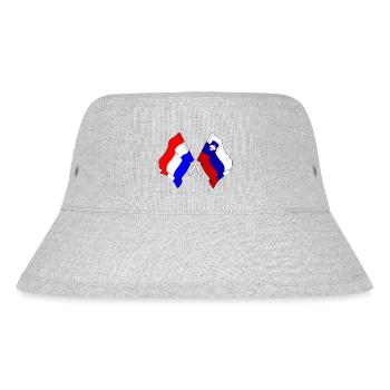 Drapeau des Pays-Bas, Slovénie - Bob recyclé Stanley/Stella - gris chiné - Devant