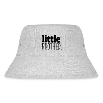 little brother - Stanley/Stella Recycled Bucket Hat - heather grey - Front