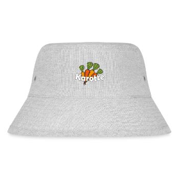 Carrot - Stanley/Stella Recycled Bucket Hat - heather grey - Front