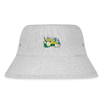 MILK & HONEY - Stanley/Stella recycelter Bucket Hat - Grau meliert - Vorne