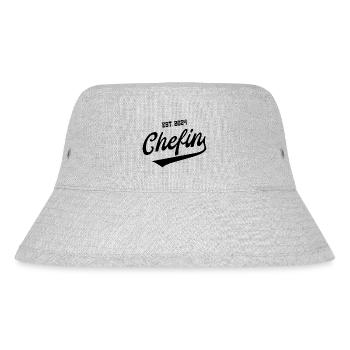 Chefin Seit 2024 Selbstständig Gründerin Inhaberin - Stanley/Stella recycelter Bucket Hat - Grau meliert - Vorne