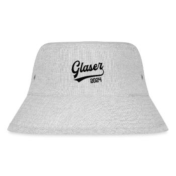 Glaser 2024 Lehre Ausbildung Meister Abschluß - Stanley/Stella recycelter Bucket Hat - Grau meliert - Vorne