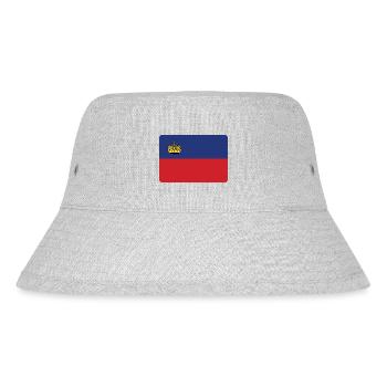LICHTENSTEIN IST DIE NR 1 - Stanley/Stella recycelter Bucket Hat - Grau meliert - Vorne