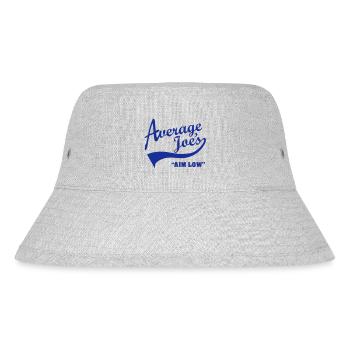Average Joe’s – Aim Low - Stanley/Stella recycelter Bucket Hat - Grau meliert - Vorne