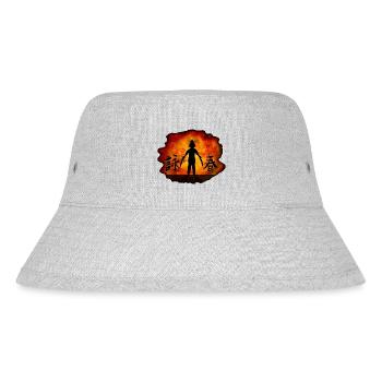explosion - Stanley/Stella recycelter Bucket Hat - Grau meliert - Vorne