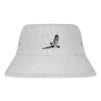 parrot - Stanley/Stella Recycled Bucket Hat - heather grey - Front