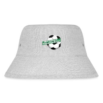 Hopp Sangallä ! Hopp St.Gallen - Stanley/Stella recycelter Bucket Hat - Grau meliert - Vorne