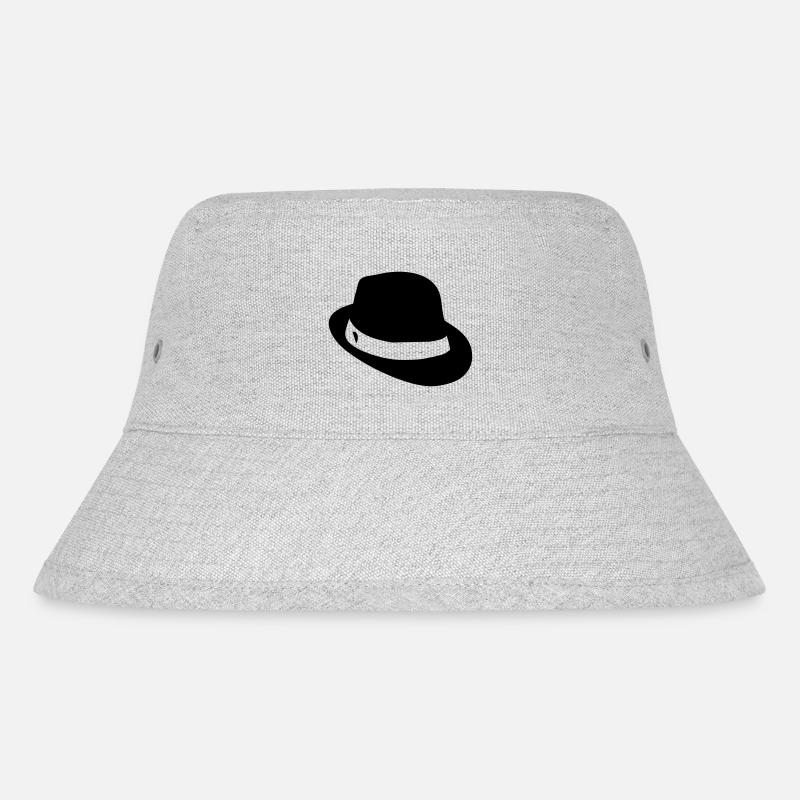 Gentleman - hat / has - Stanley/Stella Recycled Bucket Hat - heather grey