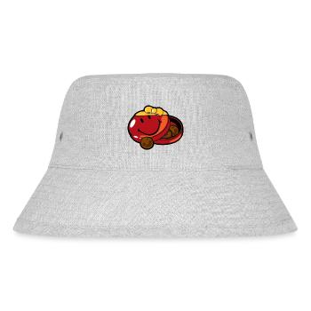 Smiley Chocolates Box - Stanley/Stella recycelter Bucket Hat - Grau meliert - Vorne