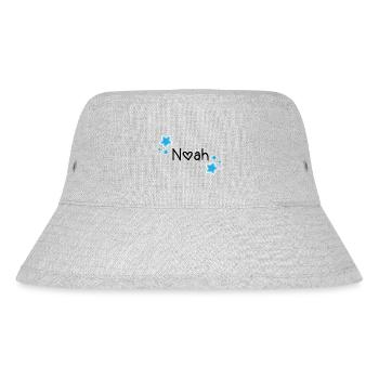 Name - Noah - Stanley/Stella Recycled Bucket Hat - heather grey - Front