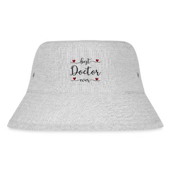 Arzt - Stanley/Stella recycelter Bucket Hat - Grau meliert - Vorne