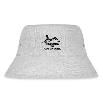Biking Running Marathon Triathlon Bike - Stanley/Stella Recycled Bucket Hat - heather grey - Front