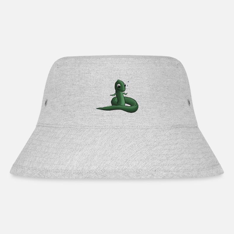 Egal Aal - machste nix - Stanley/Stella recycelter Bucket Hat - Grau meliert