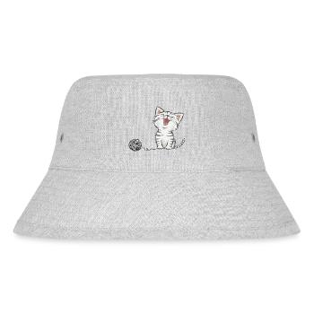 Chat mignon - Bob recyclé Stanley/Stella - gris chiné - Devant