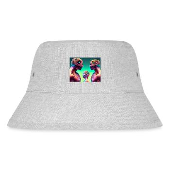 People Alex Grey - Stanley/Stella Recycled Bucket Hat - heather grey - Front