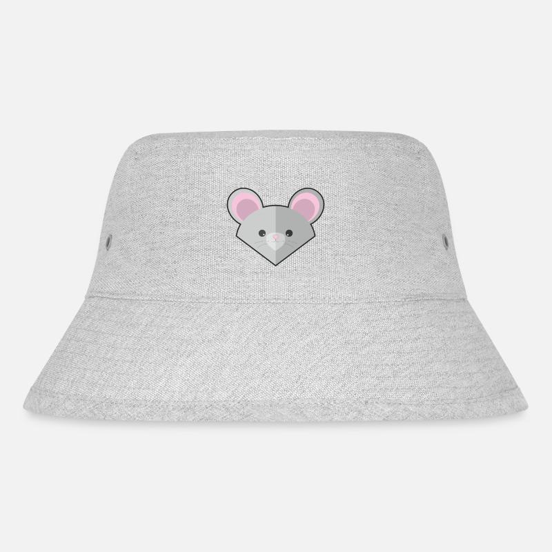 Souris simple mignonne - Bob recyclé Stanley/Stella - gris chiné