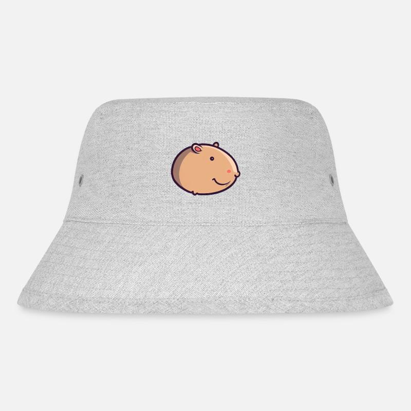 Round Capy - Bob recyclé Stanley/Stella - gris chiné