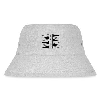boardgame chess backgammon game night - Stanley/Stella recycelter Bucket Hat - Grau meliert - Vorne