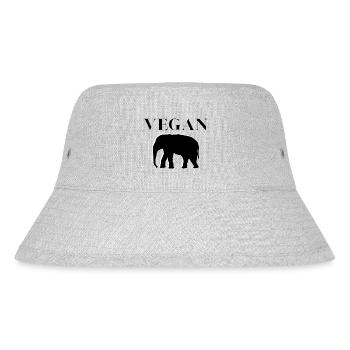 Éléphant végétalien - Bob recyclé Stanley/Stella - gris chiné - Devant