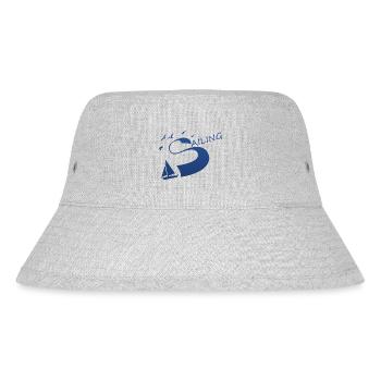 Sailing Segeln - Stanley/Stella recycelter Bucket Hat - Grau meliert - Vorne