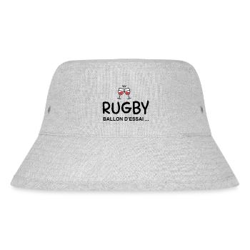 Rugby alcool humour - Bob recyclé Stanley/Stella - gris chiné - Devant