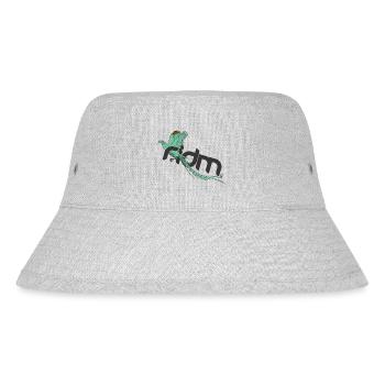 ridm rasta pheasant - Stanley/Stella recycelter Bucket Hat - Grau meliert - Vorne