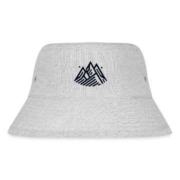 Alpine Schönheit - Stanley/Stella recycelter Bucket Hat - Grau meliert - Vorne