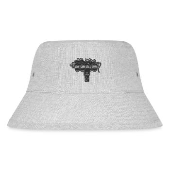 Uzi Graffiti Asik Throwup - Stanley/Stella recycelter Bucket Hat - Grau meliert - Vorne