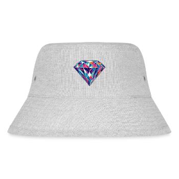 Diamond - Stanley/Stella Recycled Bucket Hat - heather grey - Front