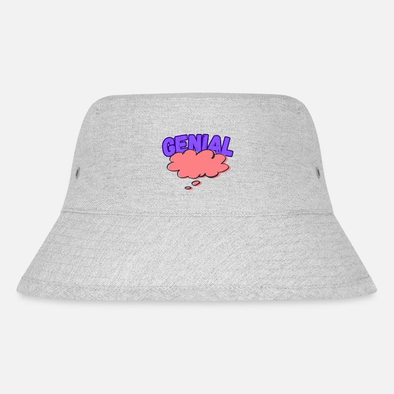 ingenious - Stanley/Stella Recycled Bucket Hat - heather grey