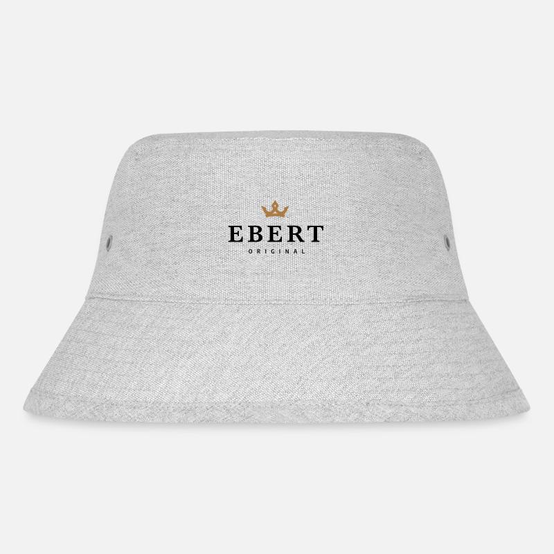 Ebert - Stanley/Stella recycelter Bucket Hat - Grau meliert