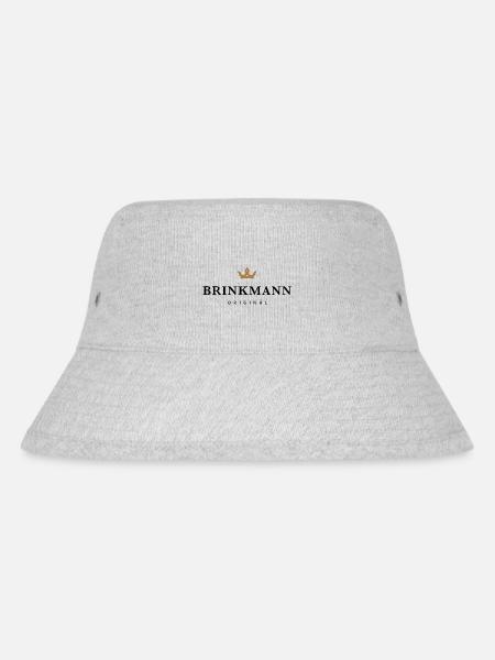 Brinkmann - Stanley/Stella recycelter Bucket Hat - Grau meliert