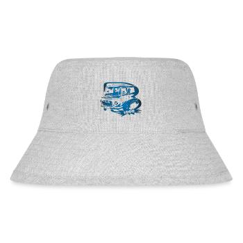 Barkas B1000 Transporter - Stanley/Stella recycelter Bucket Hat - Grau meliert - Vorne