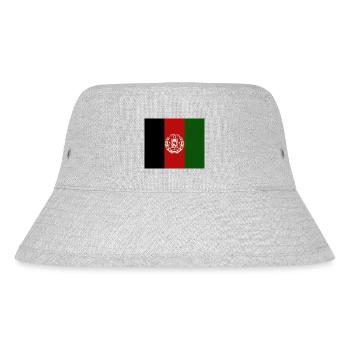 Afghanistan - Stanley/Stella Recycled Bucket Hat - heather grey - Front