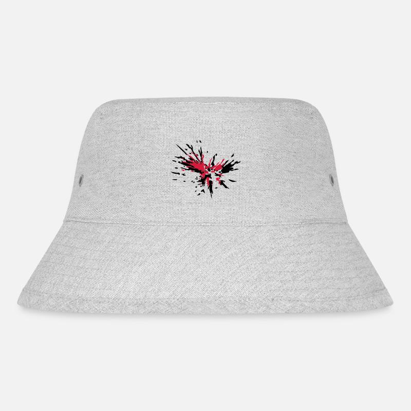 Splash - Stanley/Stella Recycled Bucket Hat - heather grey
