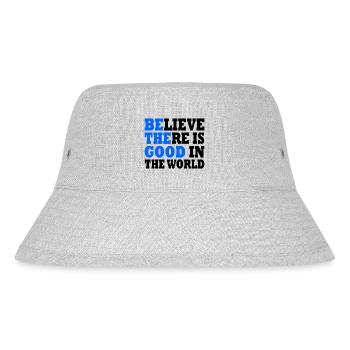 believe there is good in the world - Bob recyclé Stanley/Stella - gris chiné - Devant