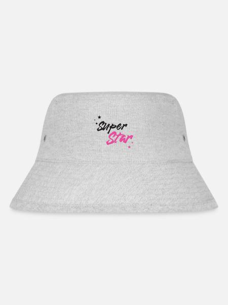 Super Star - Stanley/Stella Recycled Bucket Hat - heather grey