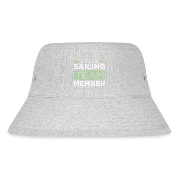 Sailing Team - Stanley/Stella recycelter Bucket Hat - Grau meliert - Vorne
