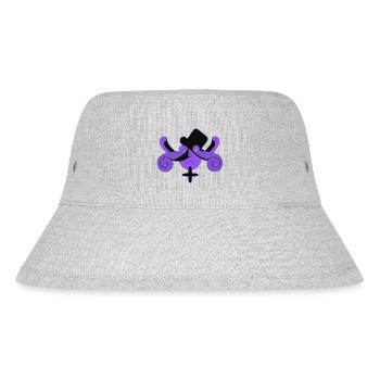 Unwirklicher Mister Blok - Stanley/Stella recycelter Bucket Hat - Grau meliert - Vorne