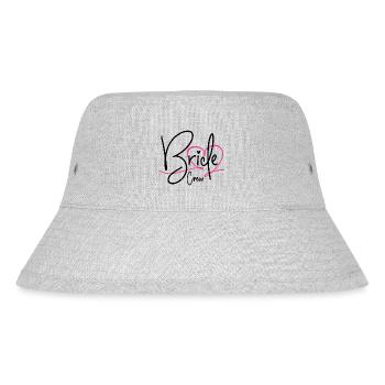 BRIDE CREW HEART BACHELORETTE PARTY BACHELORETTE BRIDE - Stanley/Stella Recycled Bucket Hat - heather grey - Front