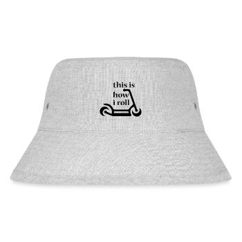 E-Scooter Scooter - Stanley/Stella Recycled Bucket Hat - heather grey - Front