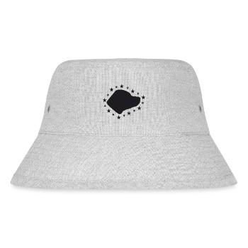 American Staffordshire Terrier - Stanley/Stella recycelter Bucket Hat - Grau meliert - Vorne