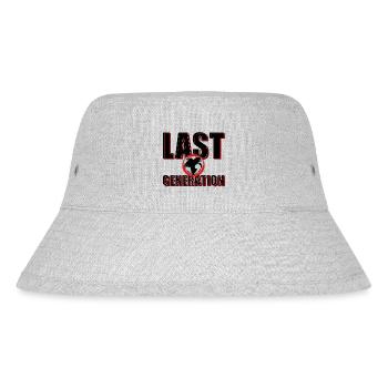 Last Generation - Pride in Climate Protection - Stanley/Stella Recycled Bucket Hat - heather grey - Front