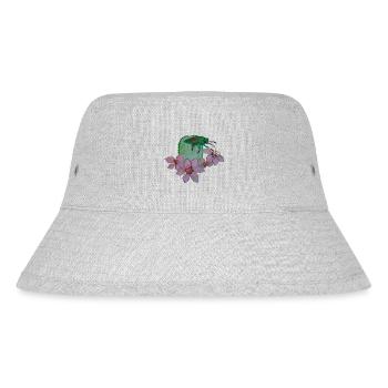 Jewel bug - Stanley/Stella Recycled Bucket Hat - heather grey - Front