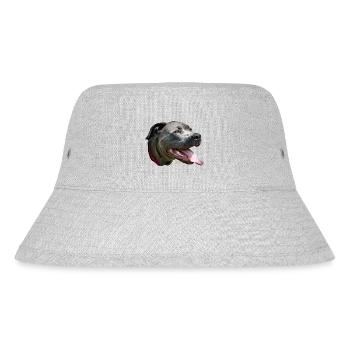 Stafford-Blue - Stanley/Stella recycelter Bucket Hat - Grau meliert - Vorne