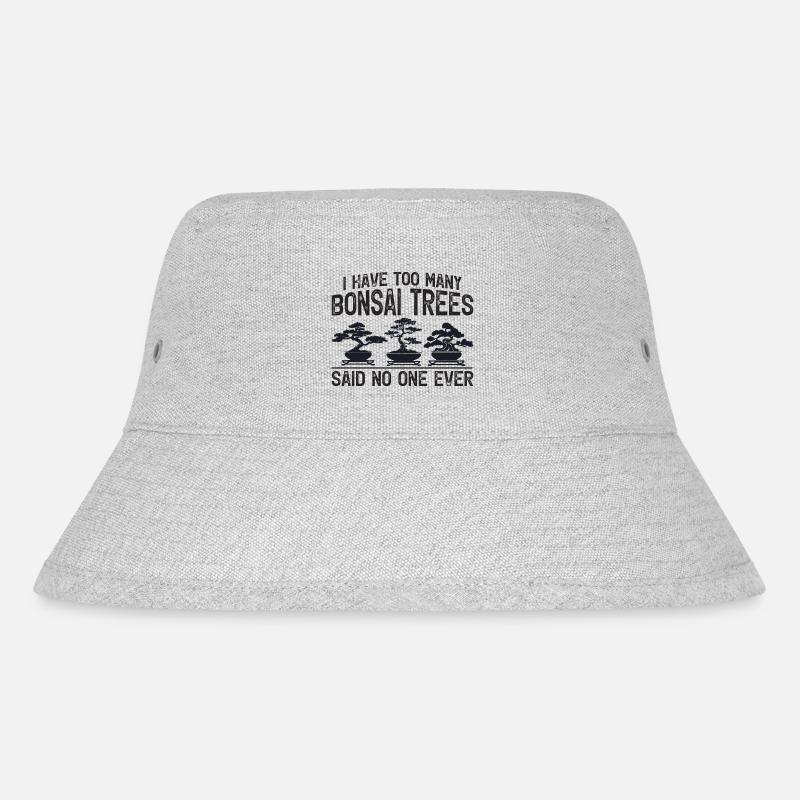 Bonsai - Stanley/Stella recycelter Bucket Hat - Grau meliert