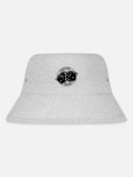 Fuzzy Dice Racing - Stanley/Stella Recycled Bucket Hat - heather grey