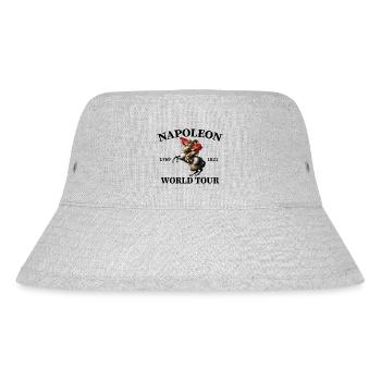 Napoleon Weltreise - Stanley/Stella recycelter Bucket Hat - Grau meliert - Vorne