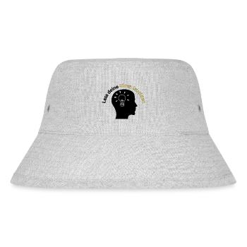 Idea Light - Creativity and Innovation - ApriNoe - Stanley/Stella Recycled Bucket Hat - heather grey - Front